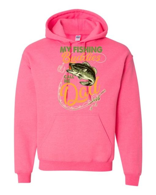 MY FISHING BUDDIES  - Adult Hooded Sweatshirt (Unisex)