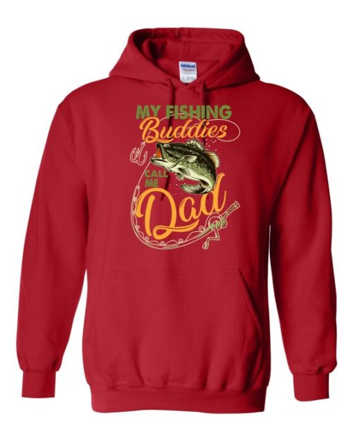 MY FISHING BUDDIES  - Adult Hooded Sweatshirt (Unisex)