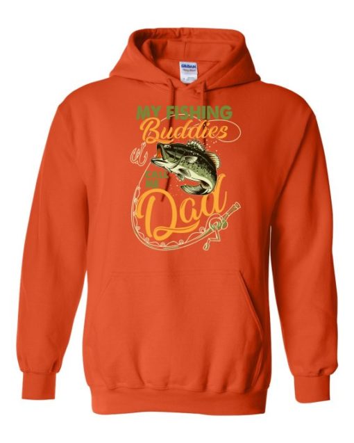 MY FISHING BUDDIES  - Adult Hooded Sweatshirt (Unisex)