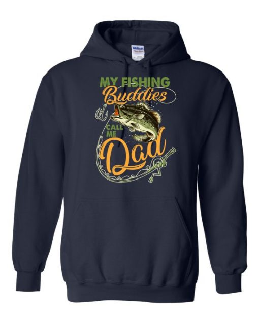 MY FISHING BUDDIES  - Adult Hooded Sweatshirt (Unisex)