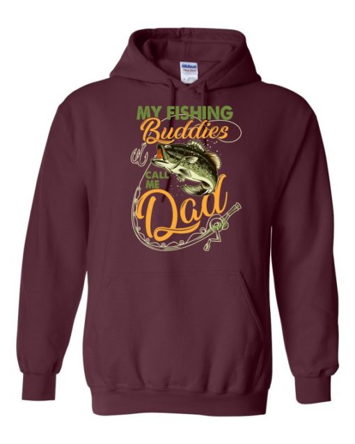 MY FISHING BUDDIES  - Adult Hooded Sweatshirt (Unisex)