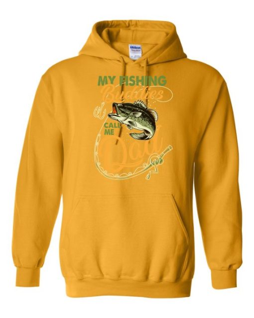 MY FISHING BUDDIES  - Adult Hooded Sweatshirt (Unisex)