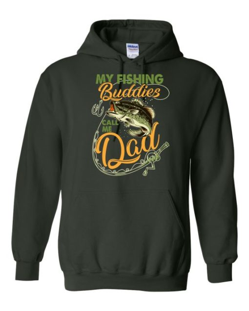 MY FISHING BUDDIES  - Adult Hooded Sweatshirt (Unisex)