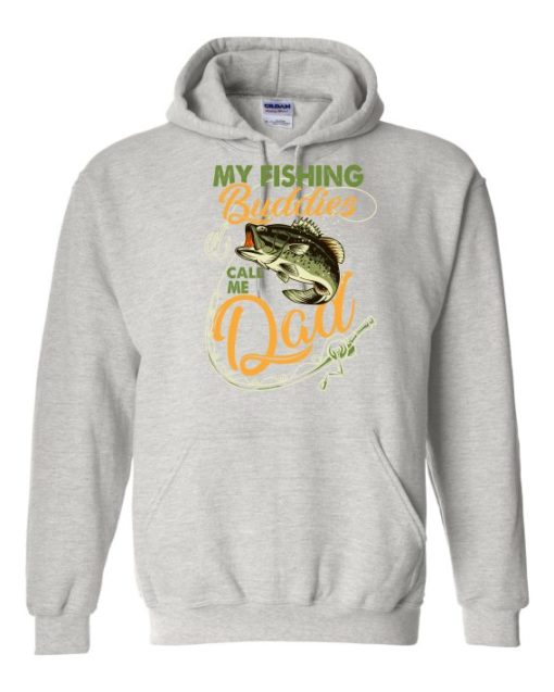 MY FISHING BUDDIES  - Adult Hooded Sweatshirt (Unisex)