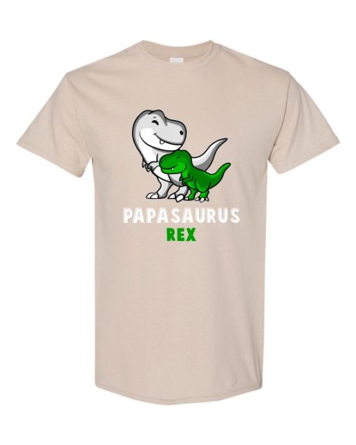 PAPASAURUS REX  - Adult Round-neck T-shirt