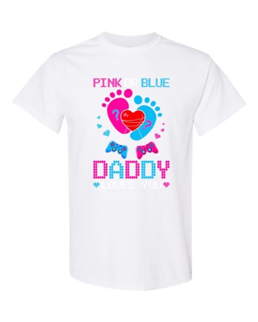 PINK OR BLUE   - Adult Round-neck T-shirt