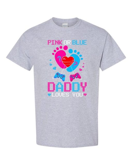 PINK OR BLUE   - Adult Round-neck T-shirt