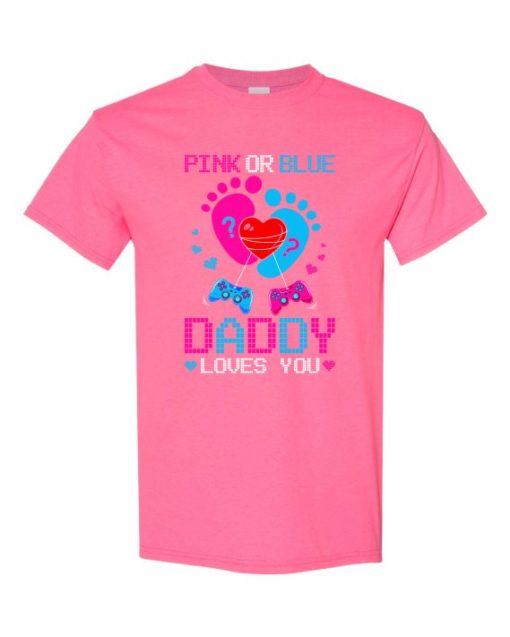 PINK OR BLUE   - Adult Round-neck T-shirt
