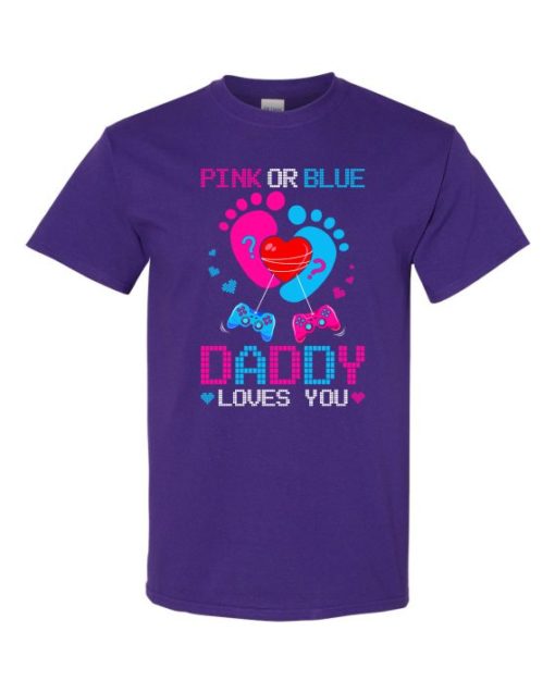 PINK OR BLUE   - Adult Round-neck T-shirt
