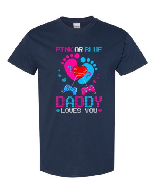 PINK OR BLUE   - Adult Round-neck T-shirt