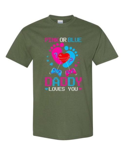 PINK OR BLUE   - Adult Round-neck T-shirt