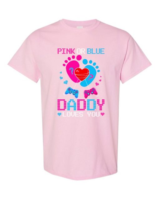PINK OR BLUE   - Adult Round-neck T-shirt