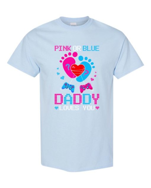 PINK OR BLUE   - Adult Round-neck T-shirt