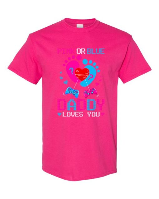 PINK OR BLUE   - Adult Round-neck T-shirt