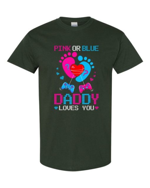 PINK OR BLUE   - Adult Round-neck T-shirt