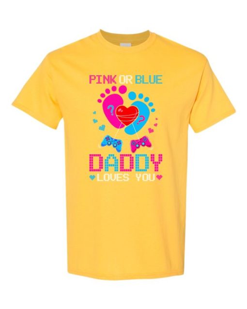 PINK OR BLUE   - Adult Round-neck T-shirt