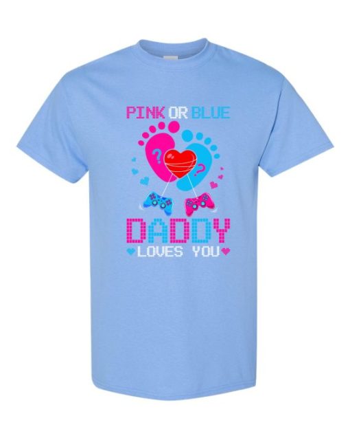 PINK OR BLUE   - Adult Round-neck T-shirt