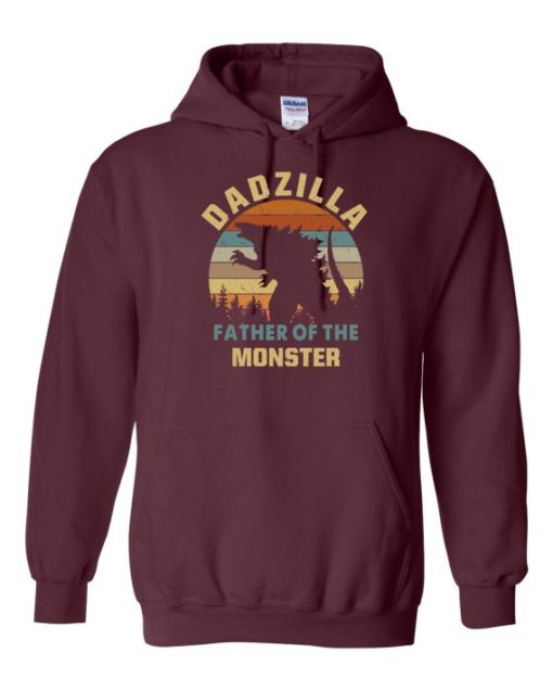 DADZZILLA - Cotton Ouaté Kangourou (Unisexe) Pour Adulte
