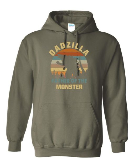 DADZZILLA - Cotton Ouaté Kangourou (Unisexe) Pour Adulte