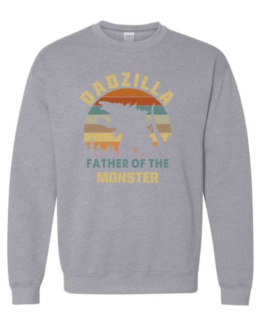 DADZZILLA - Adult Crew Neck Sweatshirt (Unisex)