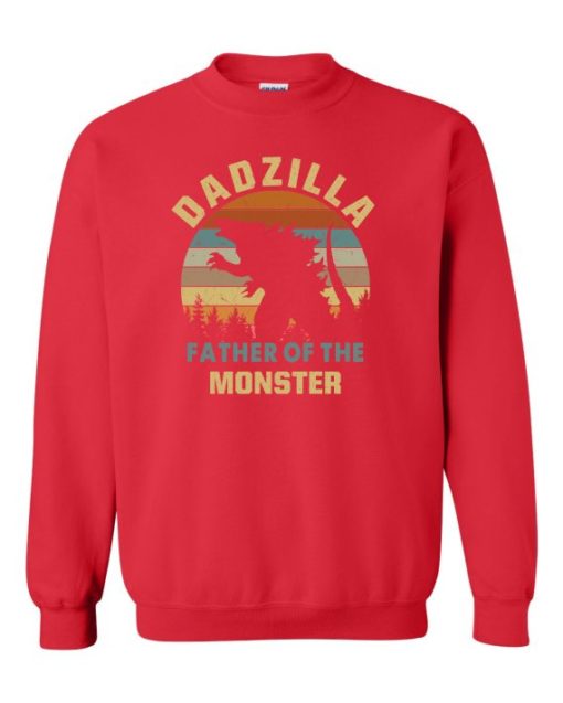 DADZZILLA - Adult Crew Neck Sweatshirt (Unisex)