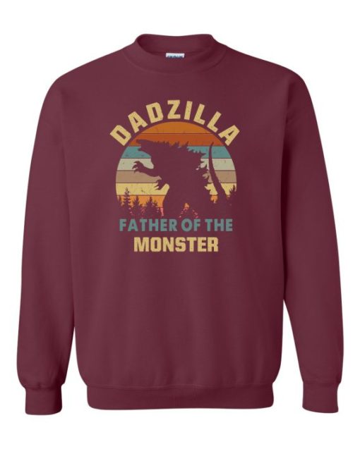 DADZZILLA - Adult Crew Neck Sweatshirt (Unisex)
