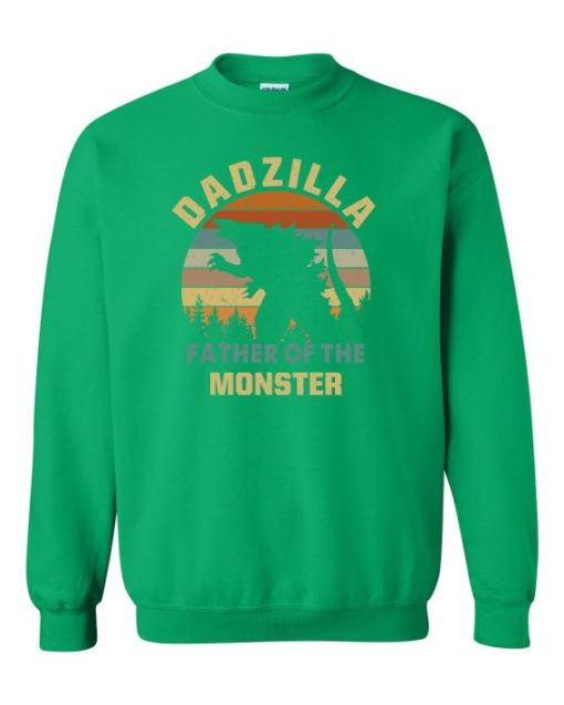 DADZZILLA - Adult Crew Neck Sweatshirt (Unisex)