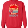 YES ALL OVER MY FACE  - Adult Crew Neck Sweatshirt (Unisex)