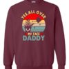 YES ALL OVER MY FACE  - Adult Crew Neck Sweatshirt (Unisex)