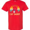 CAT DADDY  - Adult Round-neck T-shirt