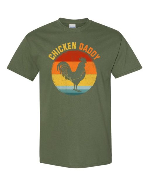 CHICKEN DADDY  - T-shirt Col Rond Pour Adultes