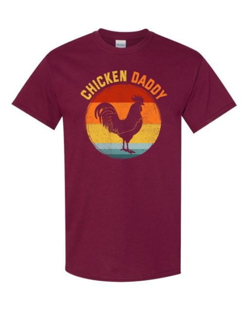 CHICKEN DADDY  - T-shirt Col Rond Pour Adultes