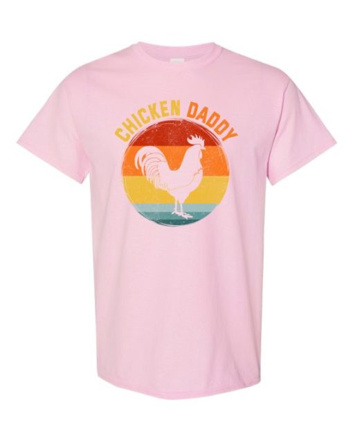 CHICKEN DADDY  - T-shirt Col Rond Pour Adultes