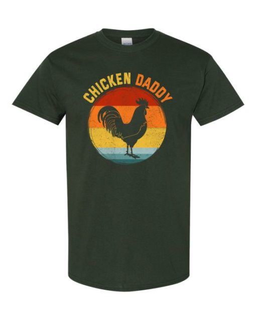 CHICKEN DADDY  - T-shirt Col Rond Pour Adultes