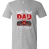 DAD PIT CREW  - Adult V-neck T-shirt