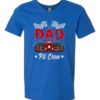 DAD PIT CREW  - Adult V-neck T-shirt