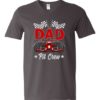 DAD PIT CREW  - Adult V-neck T-shirt