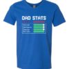 DAD STATS  - T-shirt Col V Pour Adultes