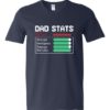 DAD STATS  - T-shirt Col V Pour Adultes