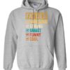 FATHER – HANDSOME, STRON  - Adult Hooded Sweatshirt (Unisex)