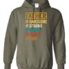 FATHER – HANDSOME, STRON  - Adult Hooded Sweatshirt (Unisex)