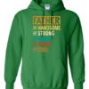FATHER – HANDSOME, STRON  - Adult Hooded Sweatshirt (Unisex)