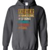 FATHER – HANDSOME, STRON  - Adult Hooded Sweatshirt (Unisex)