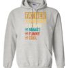 FATHER – HANDSOME, STRON  - Adult Hooded Sweatshirt (Unisex)