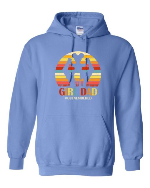 GIRL DAD - Adult Hooded Sweatshirt (Unisex)