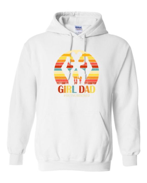GIRL DAD - Adult Hooded Sweatshirt (Unisex)