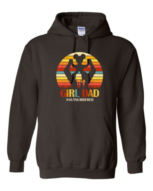 GIRL DAD - Adult Hooded Sweatshirt (Unisex)