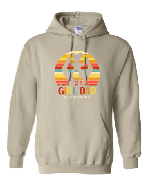 GIRL DAD - Adult Hooded Sweatshirt (Unisex)
