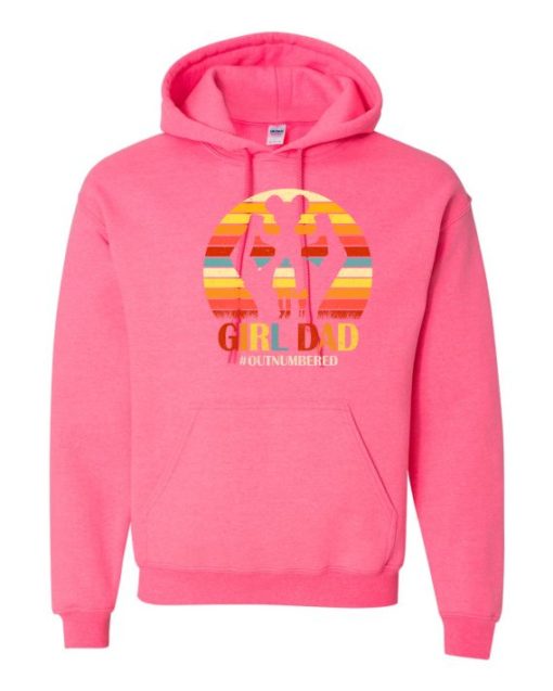 GIRL DAD - Adult Hooded Sweatshirt (Unisex)