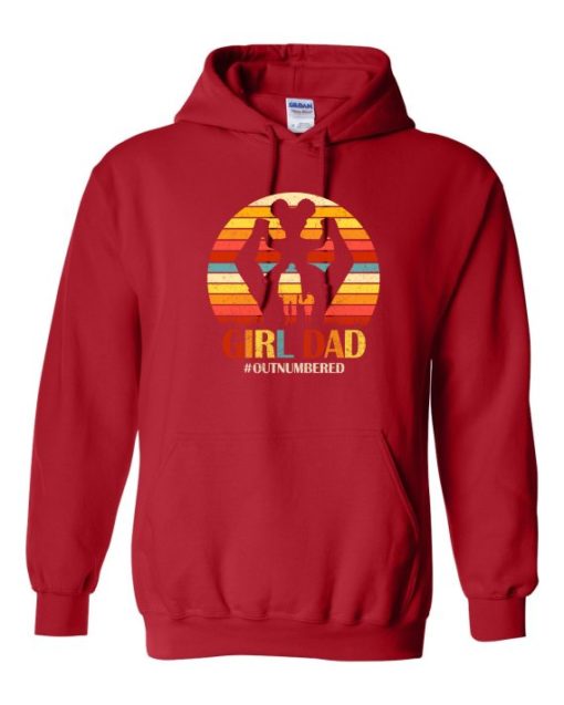 GIRL DAD - Adult Hooded Sweatshirt (Unisex)